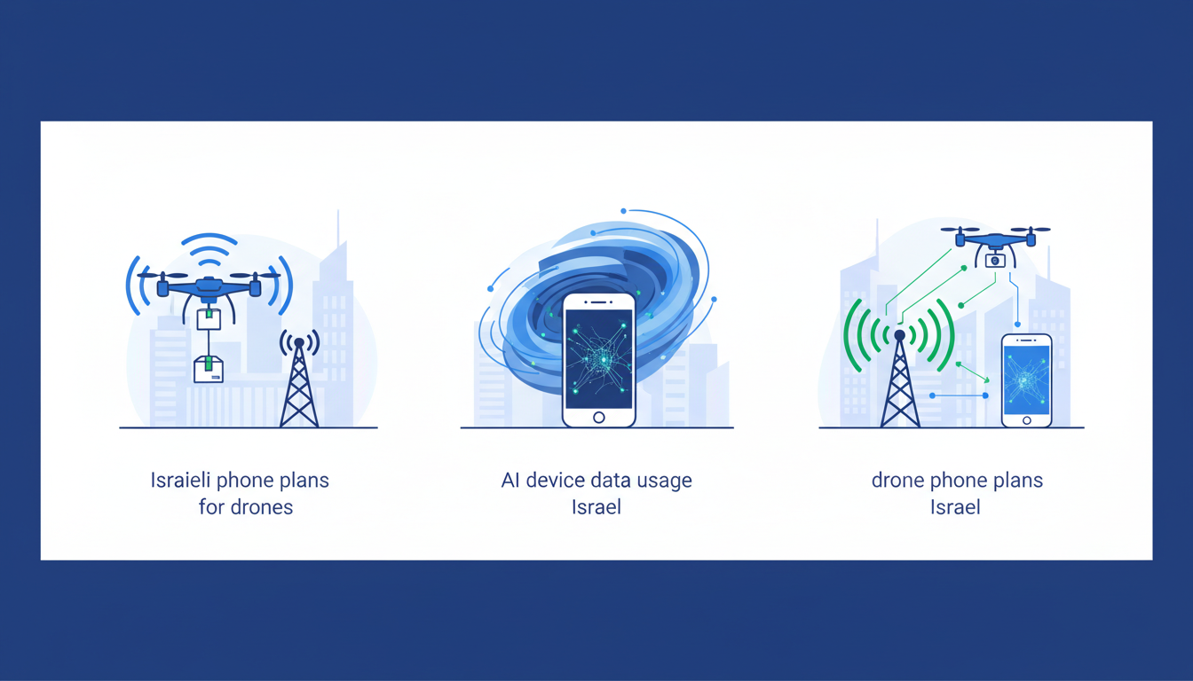 Israeli Phone Plans for Drones and AI Tech: Data Usage Guide | Israeli ...